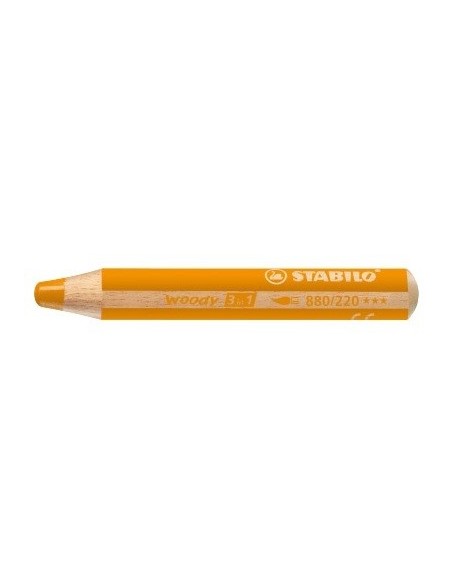 STABILO woody 3 in 1 Arancione 1 pz