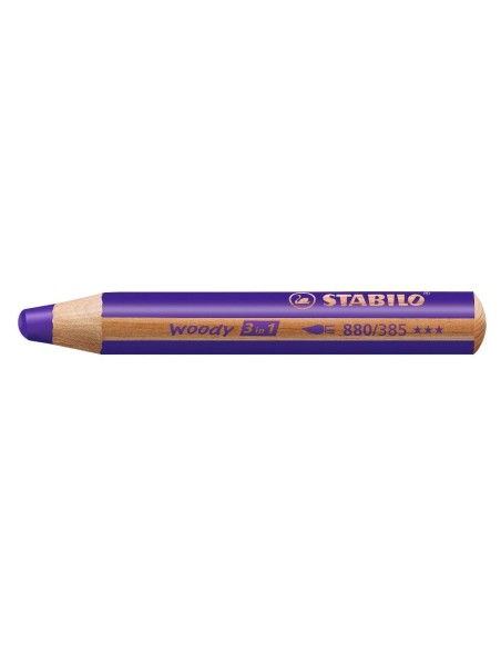 STABILO woody 3 in 1 Viola 1 pz