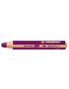 STABILO woody 3 in 1 Viola 1 pz