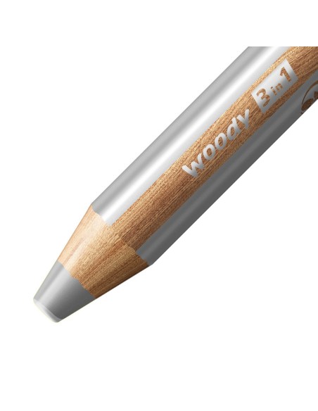 STABILO woody 3 in 1 Multicolore 18 pz