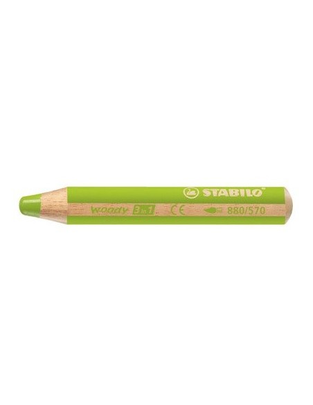 STABILO woody 3 in 1 Verde 1 pz