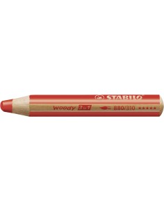 STABILO Matita colorata Multi-Funzione - woody 3 in 1 - ARTYLine - Astuccio da 6 - con Temperino - Colori assortiti 2