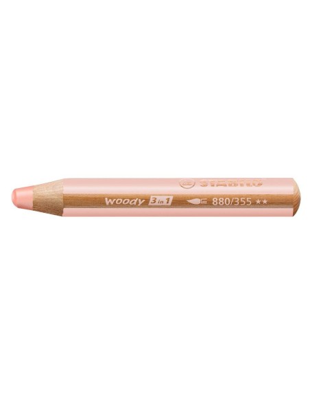 STABILO woody 3 in 1 Rosa 1 pz
