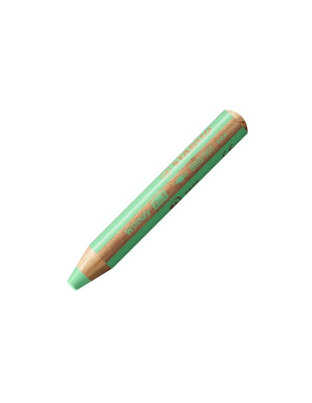 STABILO woody 3 in 1 Corallo, Verde 1 pz