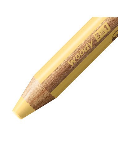 STABILO woody 3 in 1 Giallo 1 pz