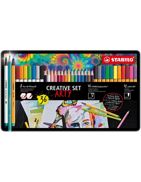 STABILO ARTY creative set