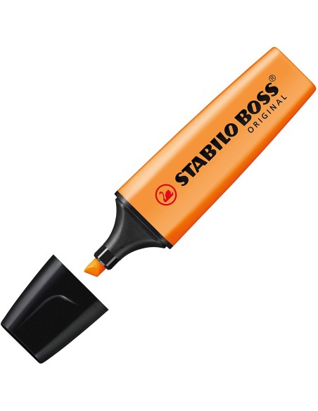 STABILO Evidenziatore - BOSS ORIGINAL - Pack da 2 - Giallo Arancione