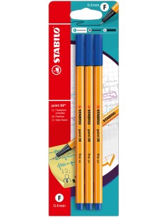 STABILO point 88 penna tecnica Blu 3 pz