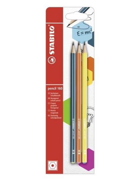 STABILO Pencil 160 HB 3 pz