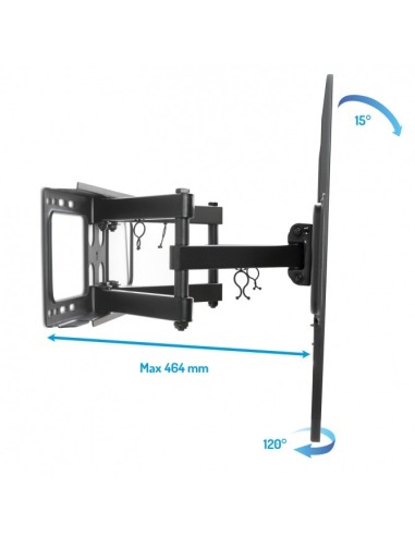 Vultech Braccio Staffa Per Tv - Da 32" A 70" Con Snodo