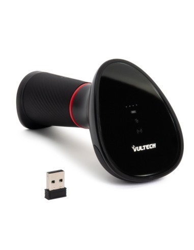 Vultech Barcode Scanner Wireless 2.4 Ghz E Bluetooth 1D 2D