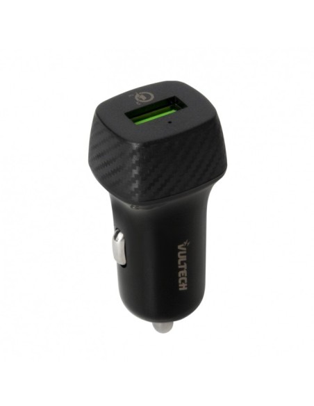 Vultech Caricatore da auto Uscita USB Quick Charge 3.0 18W