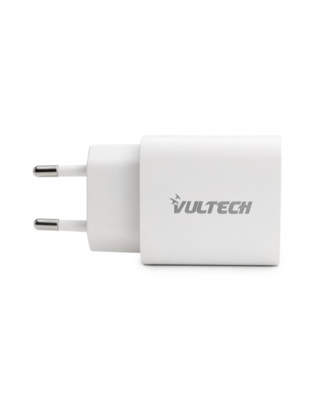 Vultech Caricatore Da Rete USB Quick Charge 3.0 3A 18W