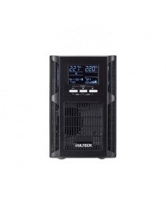 Vultech GS-1KVAS REV 2.4 gruppo di continuità (UPS) Doppia conversione (online) 1 kVA 1000 W 3 presa(e) AC 2
