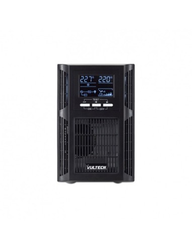 Vultech GS-1KVAS REV 2.4 gruppo di continuità (UPS) Doppia conversione (online) 1 kVA 1000 W 3 presa(e) AC