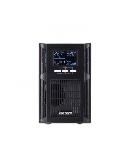 Vultech GS-1KVAS REV 2.4 gruppo di continuità (UPS) Doppia conversione (online) 1 kVA 1000 W 3 presa(e) AC