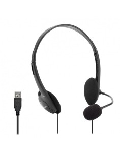 Vultech Cuffie Headset USB Con Microfono