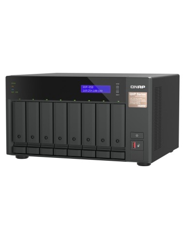 QNAP QVP-85B server NAS e di archiviazione Tower Collegamento ethernet LAN Nero