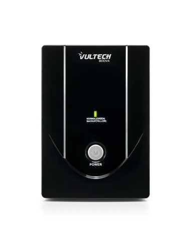 Vultech UPS800VA-LITE gruppo di continuità (UPS) A linea interattiva 0,8 kVA 440 W 2 presa(e) AC