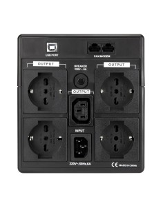 Vultech UPS1500VA-PRO gruppo di continuità (UPS) A linea interattiva 1,5 kVA 800 W 4 presa(e) AC 2