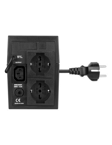 Vultech UPS1200VA-LITE gruppo di continuità (UPS) A linea interattiva 1,2 kVA 600 W 2 presa(e) AC