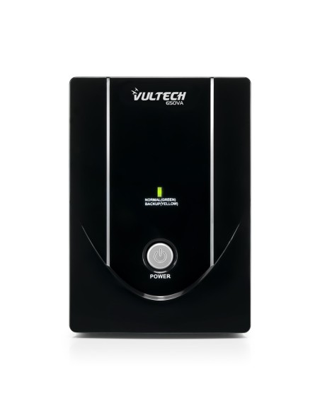 Vultech UPS650VA-LITE gruppo di continuità (UPS) A linea interattiva 0,65 kVA 360 W 2 presa(e) AC