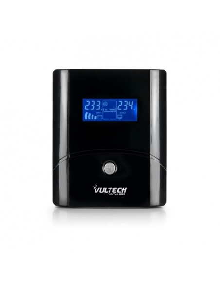 Vultech UPS1050VA-PRO gruppo di continuità (UPS) A linea interattiva 1,05 kVA 560 W 2 presa(e) AC