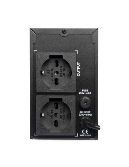Vultech UPS750VA-LFP gruppo di continuità (UPS) A linea interattiva 0,75 kVA 400 W 2 presa(e) AC