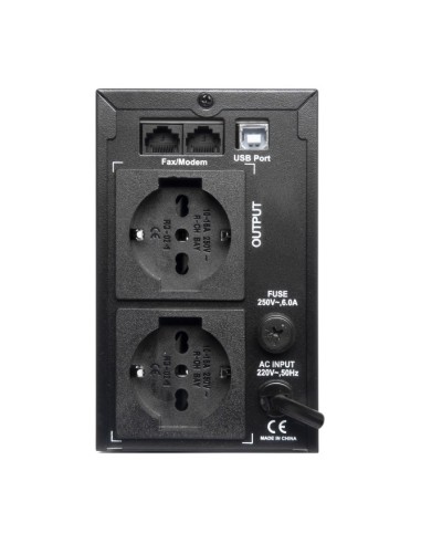 Vultech UPS1400VA-LFP gruppo di continuità (UPS) A linea interattiva 1,4 kVA 700 W 2 presa(e) AC