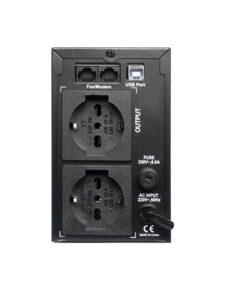 Vultech UPS1400VA-LFP gruppo di continuità (UPS) A linea interattiva 1,4 kVA 700 W 2 presa(e) AC