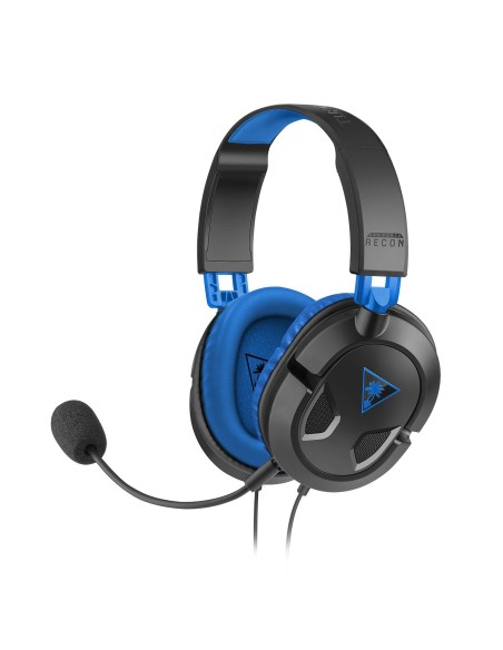 Turtle Beach Ear Force Recon 60P Auricolare Cablato A Padiglione Giocare Nero, Blu