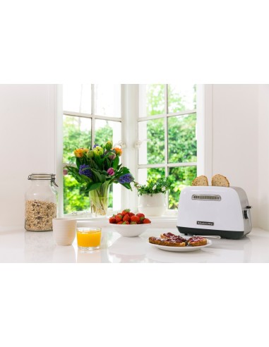 KitchenAid 5KMT2115EWH 5 2 fetta e 1100 W Stainless steel, Bianco