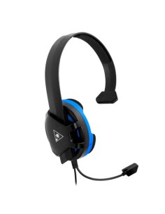 Turtle Beach Recon Chat - PS4 Auricolare Cablato A Padiglione Giocare Nero, Blu