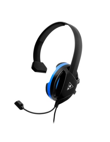 Turtle Beach Recon Chat - PS4 Auricolare Cablato A Padiglione Giocare Nero, Blu
