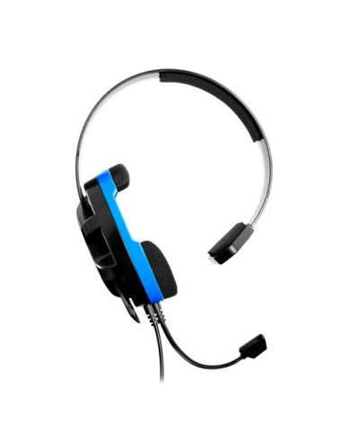 Turtle Beach Recon Chat - PS4 Auricolare Cablato A Padiglione Giocare Nero, Blu