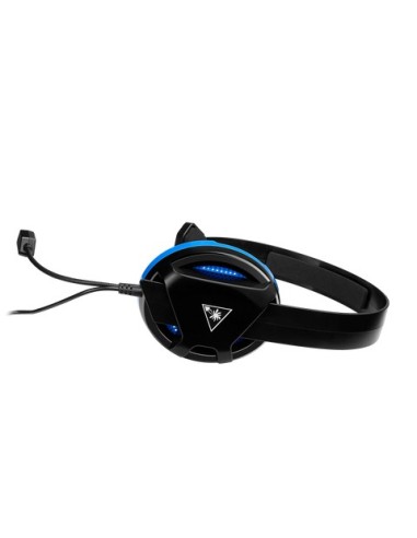Turtle Beach Recon Chat - PS4 Auricolare Cablato A Padiglione Giocare Nero, Blu