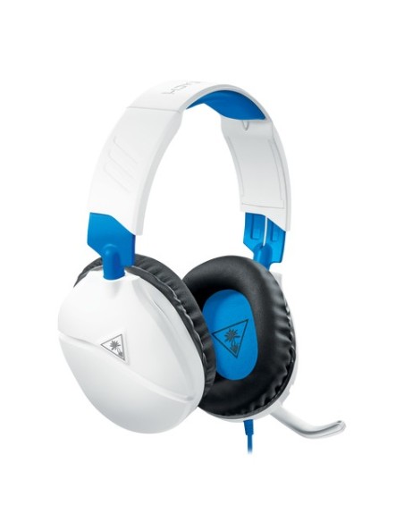 Turtle Beach Recon 70 for PS4 Pro, PS4 & PS5 Auricolare Cablato A Padiglione Giocare Nero, Blu, Bianco