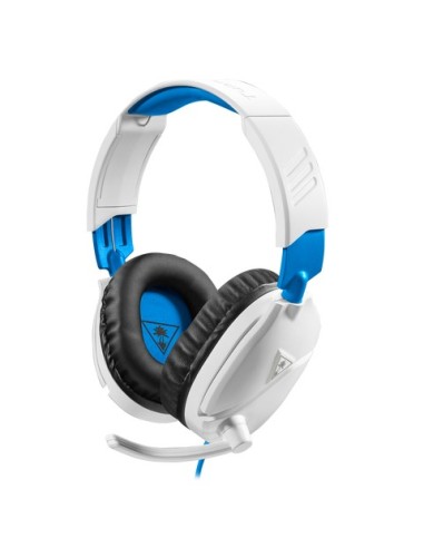 Turtle Beach Recon 70 for PS4 Pro, PS4 & PS5 Auricolare Cablato A Padiglione Giocare Nero, Blu, Bianco