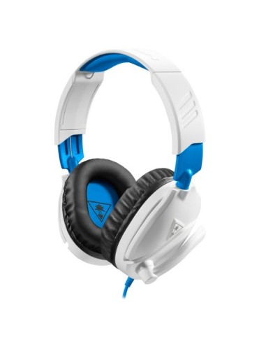 Turtle Beach Recon 70 for PS4 Pro, PS4 & PS5 Auricolare Cablato A Padiglione Giocare Nero, Blu, Bianco