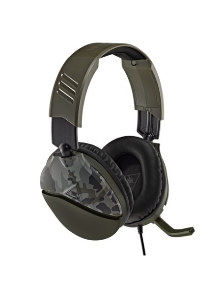Turtle Beach Recon 70 Green Camo Auricolare Cablato A Padiglione Giocare Nero, Cachi