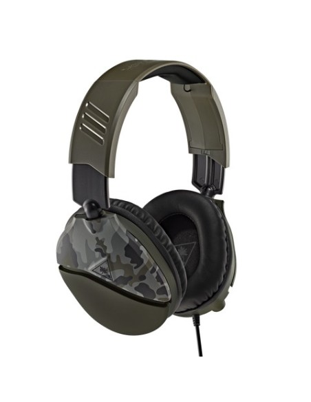 Turtle Beach Recon 70 Green Camo Auricolare Cablato A Padiglione Giocare Nero, Cachi