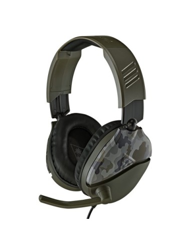 Turtle Beach Recon 70 Green Camo Auricolare Cablato A Padiglione Giocare Nero, Cachi