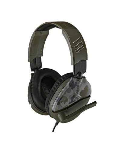 Turtle Beach Recon 70 Green Camo Auricolare Cablato A Padiglione Giocare Nero, Cachi