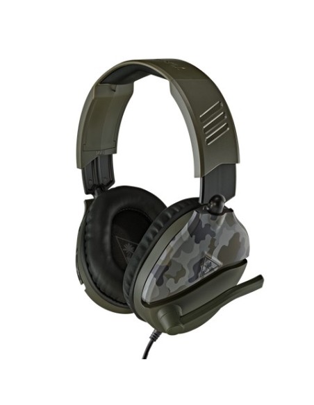 Turtle Beach Recon 70 Green Camo Auricolare Cablato A Padiglione Giocare Nero, Cachi