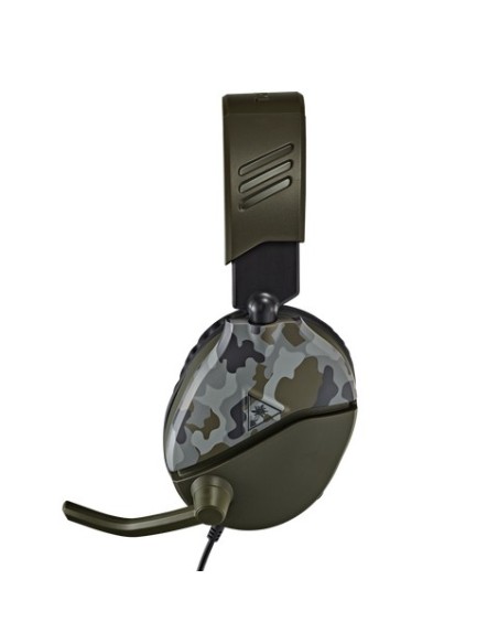 Turtle Beach Recon 70 Green Camo Auricolare Cablato A Padiglione Giocare Nero, Cachi