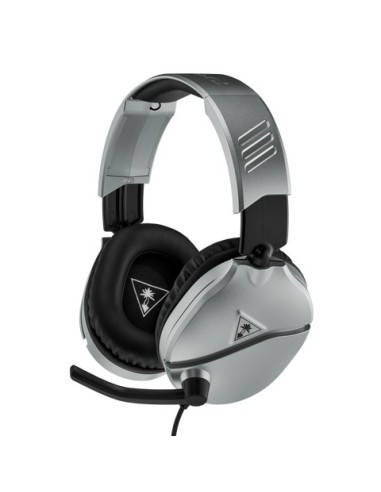 Turtle Beach Recon 70 Headset - Silver Auricolare Cablato A Padiglione Giocare Nero, Argento