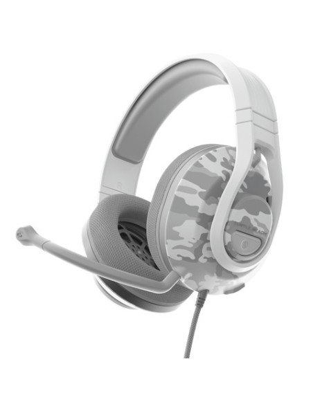 Turtle Beach Recon 500 - Arctic Camo Auricolare Cablato A Padiglione Giocare Grigio chiaro, Bianco