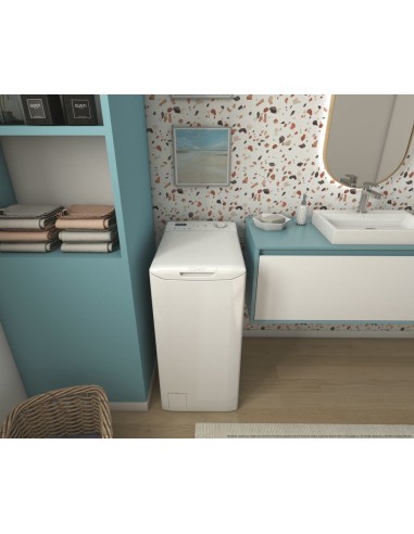 Candy Smart CST06L3 1-11 lavatrice Caricamento dall'alto 6 kg 1000 Giri min Bianco