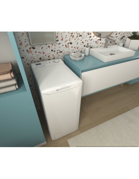 Candy Smart CST06L3 1-11 lavatrice Caricamento dall'alto 6 kg 1000 Giri min Bianco