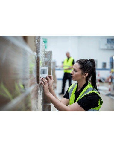 Brother BDE-1J000102-102 etichetta per stampante Bianco Etichetta per stampante autoadesiva